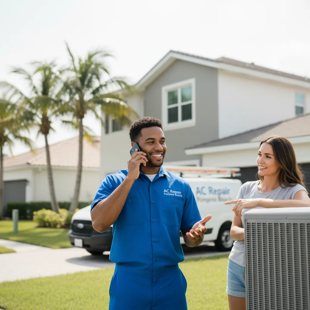 AC Repair Pompano Beach customer support in White Oak